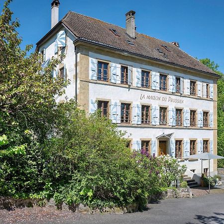 Hotel La Maison Du Prussien Neuchâtel Exterior foto